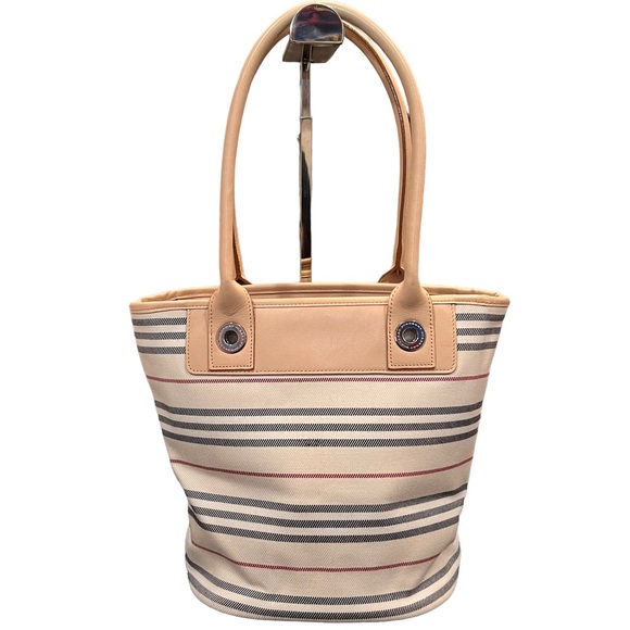 Burberry Autre Marque Beige Nova Bucket Tote With Leather - Picture 4 of 9